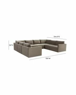 TOV Furniture Willow Large Modular U-Sectional Home Sofas & Sectionals -TOV Shop 3050287217 RLLZ 3