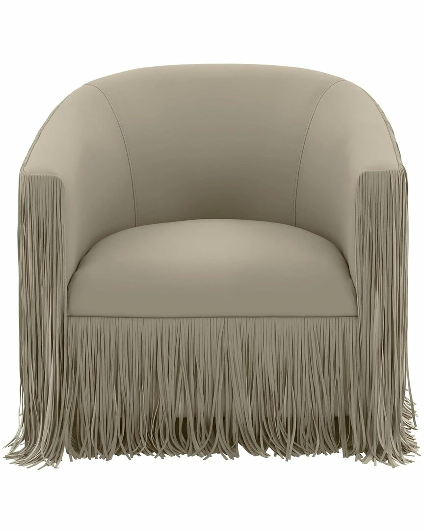 TOV Shag Me Swivel Chair Home Accent Chairs 3 TOV Shag Me Swivel Chair Home Accent Chairs - Image 3