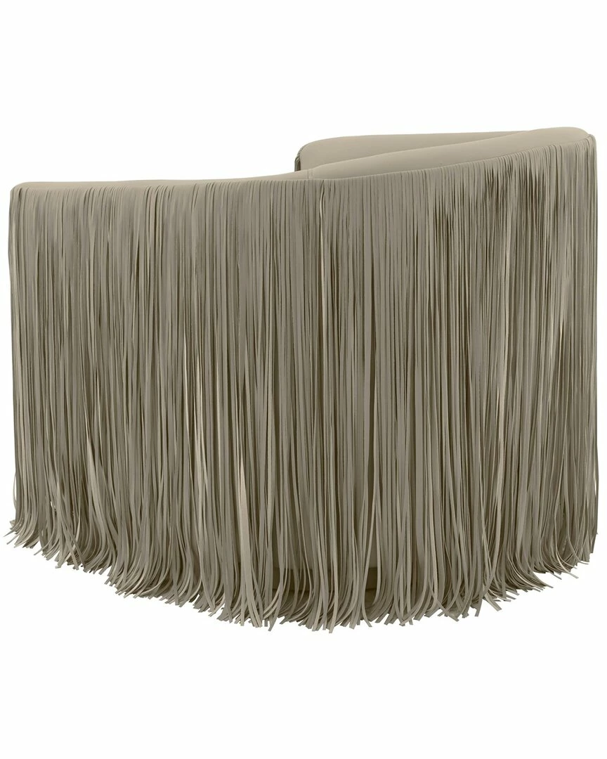 TOV Shag Me Swivel Chair Home Accent Chairs 4 TOV Shag Me Swivel Chair Home Accent Chairs - Image 4