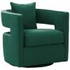TOV Kennedy Swivel Chair Home Accent Chairs