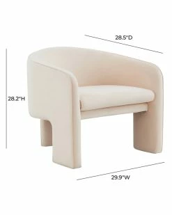TOV Furniture Marla Velvet Accent Chair Home Accent Chairs -TOV Shop 3050321743 RLLZ 3