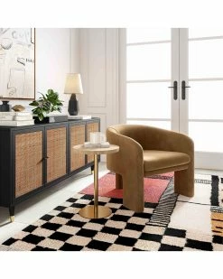 TOV Furniture MarlaVelvet Accent Chair Home Accent Chairs -TOV Shop 3050331323 RLLZ 2