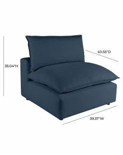 TOV Furniture Cali Armless Chair Home Accent Chairs -TOV Shop 3050332866 RLLZ 4