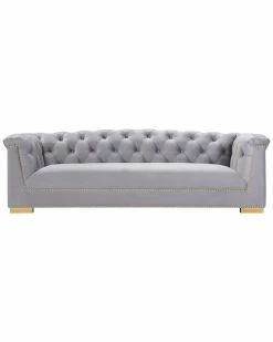 TOV Furniture Farah Velvet Sofa Home Sofas & Sectionals