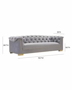 TOV Furniture Farah Velvet Sofa Home Sofas & Sectionals -TOV Shop 3050346167 RLLZ 4