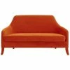 TOV Furniture Neveah Velvet Loveseat Home Sofas & Sectionals