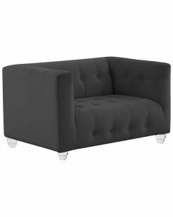 TOV Furniture Bea Velvet Pet Bed Home Pet Supplies