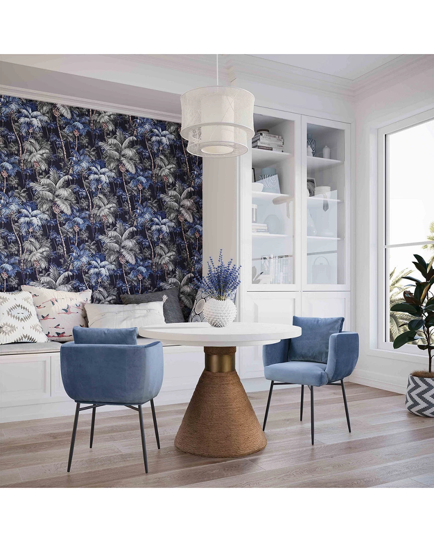 TOV Rishi Natural Rope Round Table Home Dining Tables 5 TOV Rishi Natural Rope Round Table Home Dining Tables - Image 5