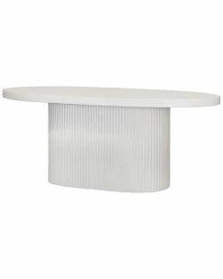 TOV Wave Concrete Dining Table Home Dining Tables