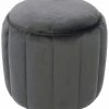 TOV Furniture Ives Velvet Ottoman Home Ottomans & Poufs