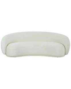 TOV Kendall Cream Velvet Sofa Home Sofas & Sectionals