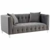 TOV Furniture Bea Velvet Loveseat Home Sofas & Sectionals