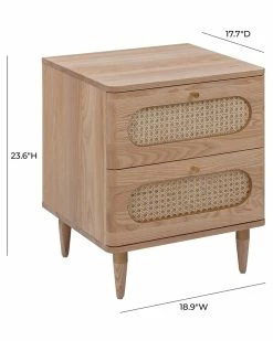 TOV Furniture Carmen Cane Nightstand Home Nightstands -TOV Shop 3050414162 RLLZ 3