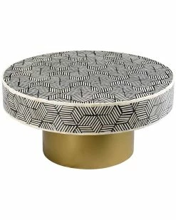 TOV Bone Inlay Cocktail Table Home Coffee Tables