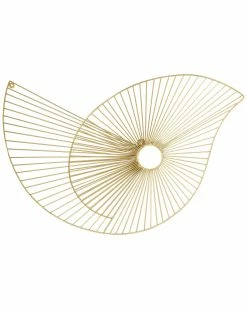 TOV Paisley Gold Wall Art Home Mirrors & Wall Art