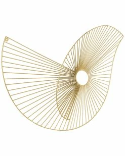 TOV Paisley Gold Wall Art Home Mirrors & Wall Art -TOV Shop 3050425045 RLLZ 4