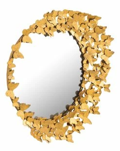 TOV Butterfly Gold Mirror Home Mirrors & Wall Art 8 TOV Butterfly Gold Mirror Home Mirrors & Wall Art -TOV Shop 3050425055 RLLZ 4