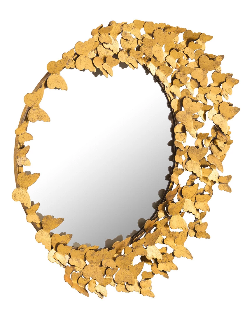TOV Butterfly Gold Mirror Home Mirrors & Wall Art 4 TOV Butterfly Gold Mirror Home Mirrors & Wall Art - Image 4