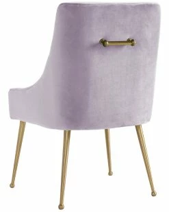 TOV Furniture Beatrix Lavender Velvet Side Chair Home Accent Chairs -TOV Shop 3050436191 RLLZ 2