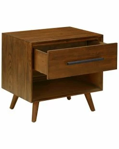 TOV Furniture Emery Pecan Nightstand Home Nightstands -TOV Shop 3050436200 RLLZ 3