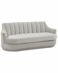 TOV Furniture Peyton Velvet Loveseat Home Sofas & Sectionals