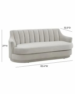 TOV Furniture Peyton Velvet Loveseat Home Sofas & Sectionals -TOV Shop 3050436219 RLLZ 3
