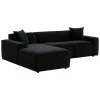 TOV Furniture Olafur Velvet Sectional - Laf Home Sofas & Sectionals