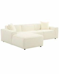 TOV Furniture Olafur Linen LAF Sectional Home Sofas & Sectionals