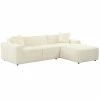 TOV Furniture Olafur Linen Sectional - Raf Home Sofas & Sectionals
