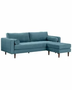 TOV Furniture Cave Dusty Velvet Sectional Home Sofas & Sectionals