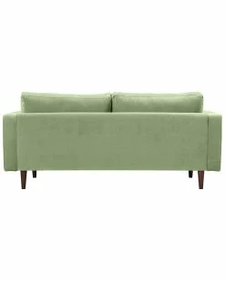 TOV Furniture Cave GreenVelvet Loveseat Home Sofas & Sectionals -TOV Shop 3050436239 RLLZ 3