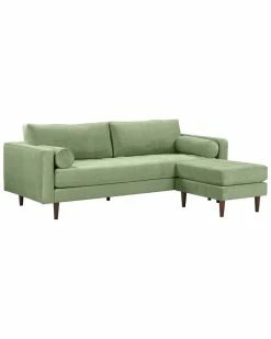 TOV Furniture Cave Velvet Sectional Home Sofas & Sectionals