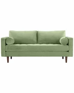 TOV Furniture Cave GreenVelvet Living Room Set Home Sofas & Sectionals -TOV Shop 3050436241 RLLZ 3