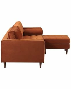 TOV Furniture Cave Sienna Velvet Sectional Home Sofas & Sectionals -TOV Shop 3050436244 RLLZ 3