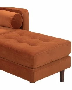 TOV Furniture Cave Sienna Velvet Sectional Home Sofas & Sectionals -TOV Shop 3050436244 RLLZ 4