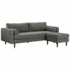 TOV Furniture Cave Velvet Sectional Home Sofas & Sectionals