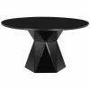 TOV Furniture Iris Glass Dining Table Home Dining Tables