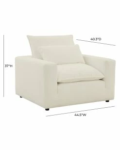 TOV Furniture Cali Armchair Home Accent Chairs -TOV Shop 3050451796 RLLZ 4