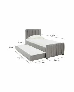 TOV Furniture Angela Twin Trundle Home Beds & Headboards -TOV Shop 3050461565 RLLZ 3