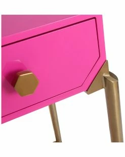 TOV Bajo Pink Lacquer Desk Home Desks & Storage -TOV Shop 3050475089 RLLZ 4