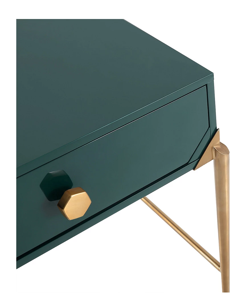 TOV Bajo Green Lacquer Side Table Home Desks & Storage 3 TOV Bajo Green Lacquer Side Table Home Desks & Storage - Image 3