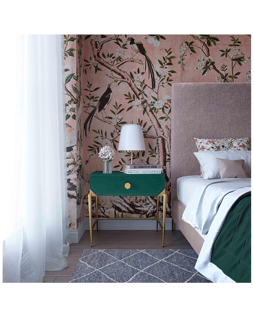 TOV Bajo Green Lacquer Side Table Home Desks & Storage 4 TOV Bajo Green Lacquer Side Table Home Desks & Storage - Image 4