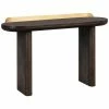 TOV Braden Brown Desk/Console Table Home TV Stands & Consoles