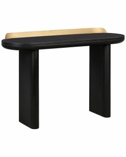 TOV Braden Black Desk/Console Table Home Desks & Storage