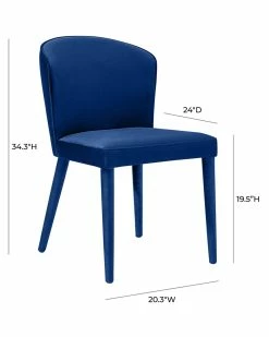 TOV Furniture Metropolitan Velvet Chair Home Accent Chairs -TOV Shop 3050479603 RLLZ 3