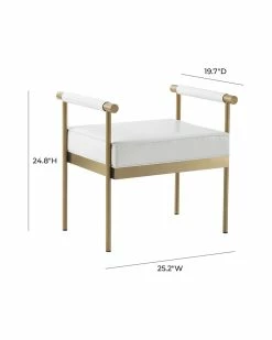 TOV Furniture Diva Bench Home Accent Chairs -TOV Shop 3050496667 RLLZ 5