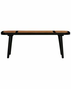 TOV Furniture Emilia Cane Bench Home Accent Chairs -TOV Shop 3050503203 RLLZ 3