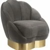 TOV Furniture Bloom Velvet Chair Home Accent Chairs