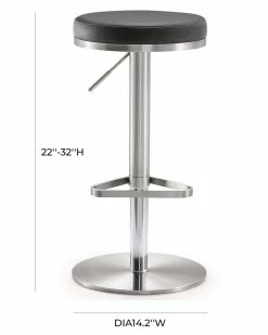 TOV Furniture Fano Adjustable Bar Stool Home Dining Chairs & Stools -TOV Shop 3050518378 RLLZ 2