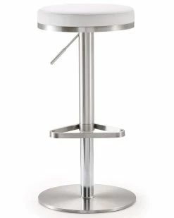 TOV Furniture Fano Adjustable Bar Stool Home Dining Chairs & Stools